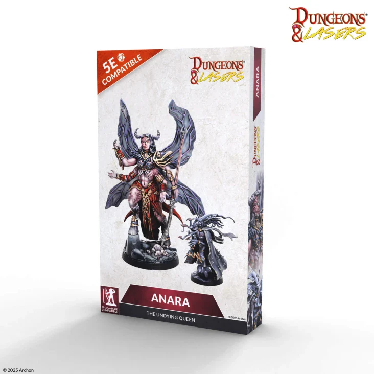 DUNGEONS & LASERS ANARA THE UNDYING QUEEN