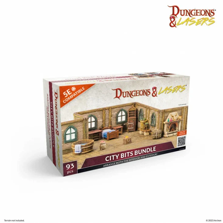 DUNGEONS & LASERS CITY BITS BUNDLE