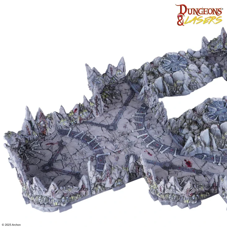 DUNGEONS & LASERS PRE-PAINTED PRIMACAST RITUAL SITE - Image 2