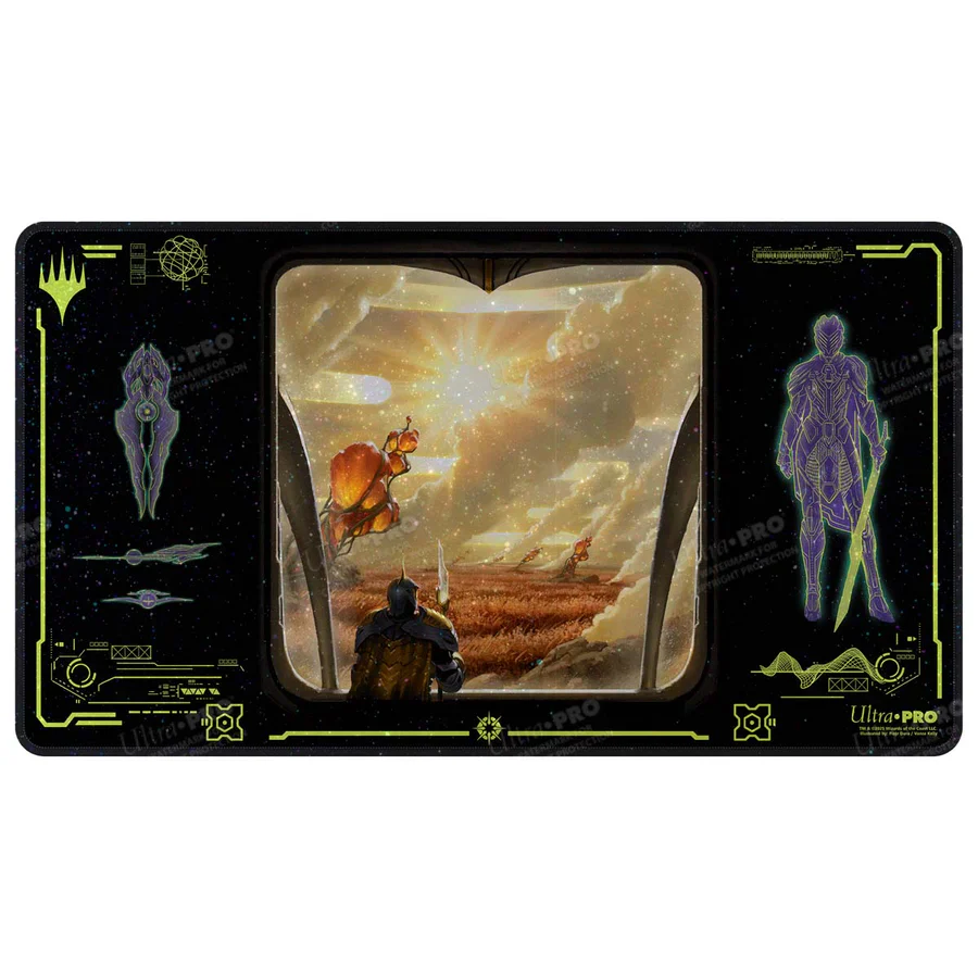 EDGE OF ETERNITIES HOLOFOIL PLAYMAT: ADAGIA, WINDSWEPT BASTION