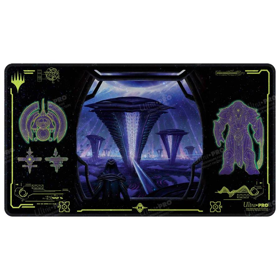 EDGE OF ETERNITIES HOLOFOIL PLAYMAT: SUSUR SECUNDI, VOID ALTAR