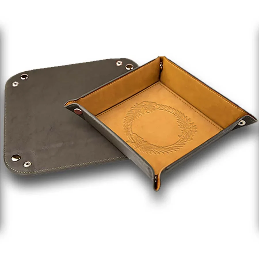 ELDER SCROLLS: BONDED LEATHER DICE TRAY