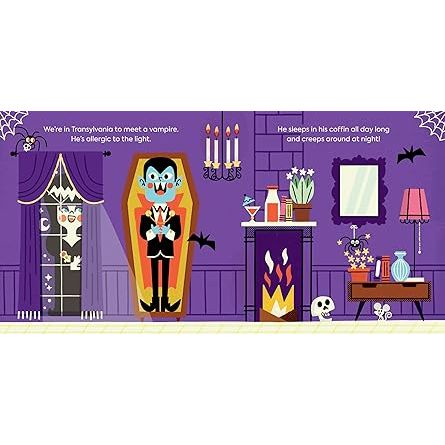 ELVIRA'S FIRST BOOK OF MONSTERS BY ELVIRA ILLUSTRATED BY PINTACHAN - Image 2