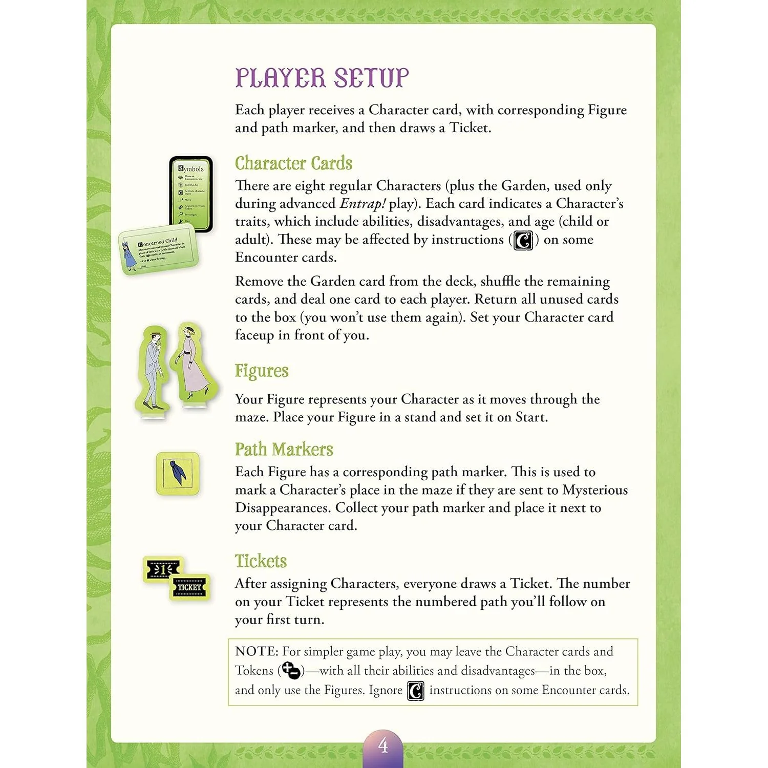 ESCAPE FROM THE EVIL GARDEN AN EDWARD GOREY BOARD GAME - Image 2