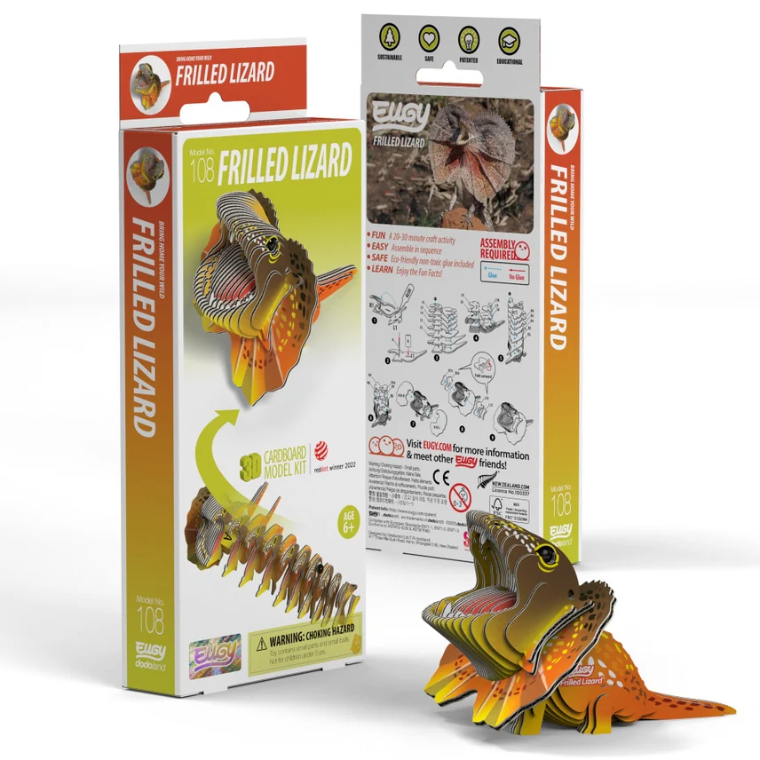 EUGY FRILLED LIZARD - Image 2
