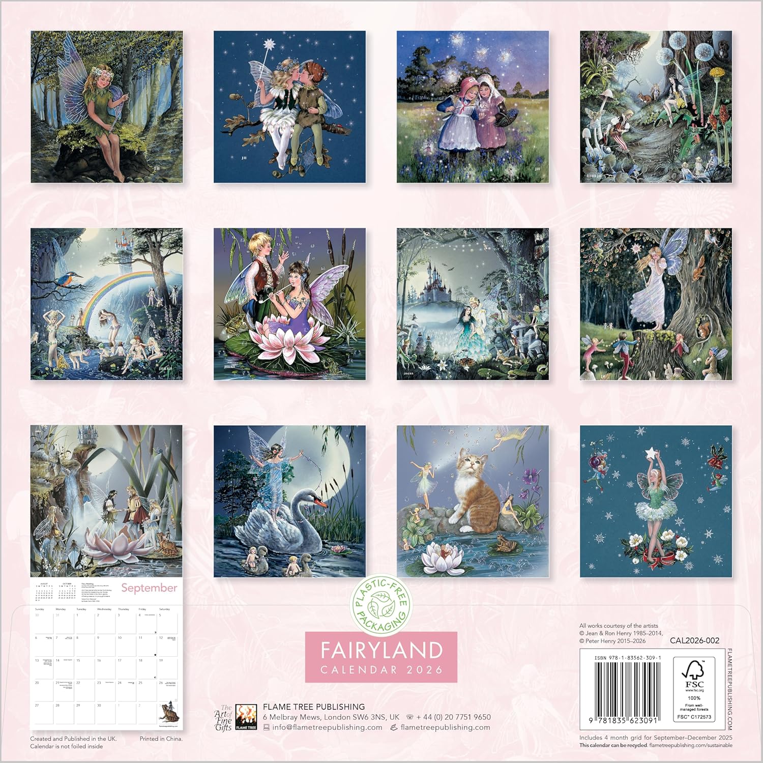 FAIRYLAND 2026 WALL CALENDAR - Image 2