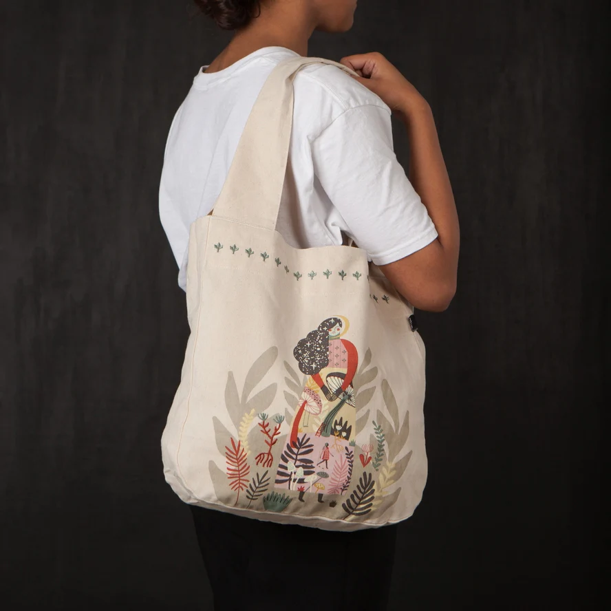 FAR AND AWAY CANVAS TOTE BAG BY DANICA STUDIO - Image 3