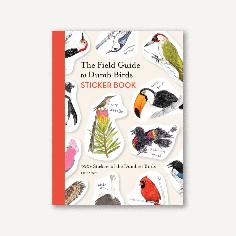 FIELD GUIDE TO DUMB BIRDS STICKER BOOK
