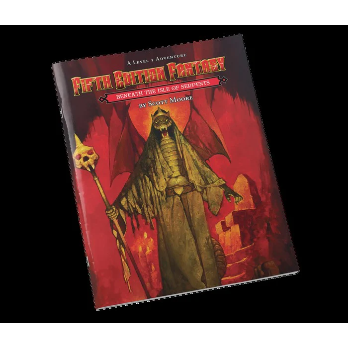 FIFTH EDITION FANTASY #28: BENEATH THE ISLE OF THE SERPENTS