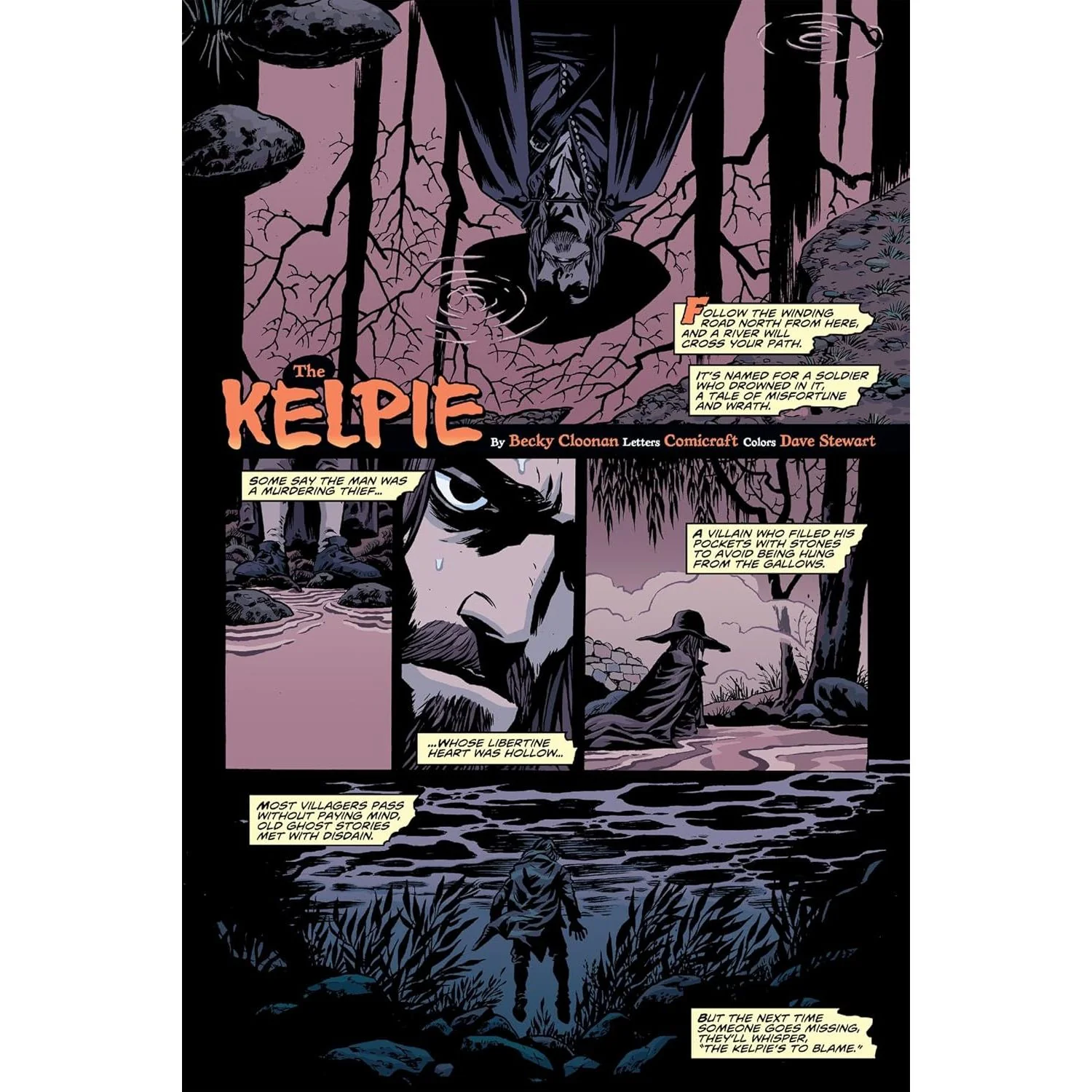 FOUR GATHERED ON CHRISTMAS EVE: YULETIDE GHOST STORIES BY ERIC POWELL, MIKE MIGNOLA, BECKY CLOONAN, AND JAMES HARREN - Image 3