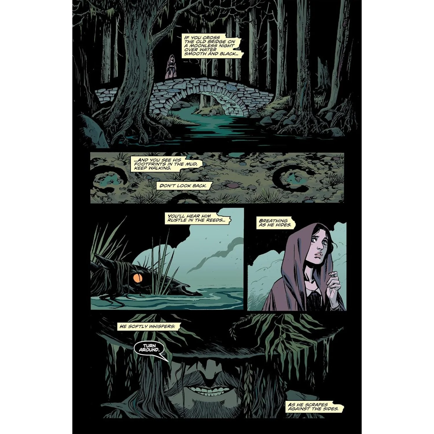 FOUR GATHERED ON CHRISTMAS EVE: YULETIDE GHOST STORIES BY ERIC POWELL, MIKE MIGNOLA, BECKY CLOONAN, AND JAMES HARREN - Image 4