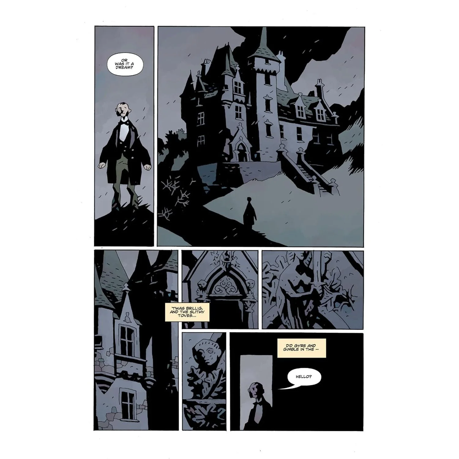 FOUR GATHERED ON CHRISTMAS EVE: YULETIDE GHOST STORIES BY ERIC POWELL, MIKE MIGNOLA, BECKY CLOONAN, AND JAMES HARREN - Image 6