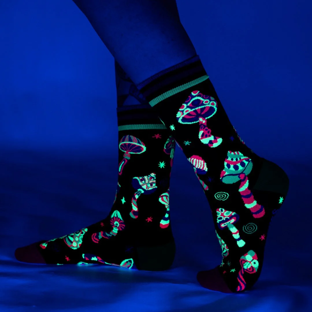 FUNKY FUNGI CREW SOCKS BY FOOTCLOTHES - Image 2