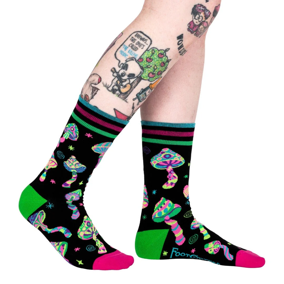 FUNKY FUNGI CREW SOCKS BY FOOTCLOTHES - Image 3