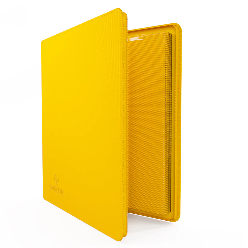 GAMEGENIC ZIP-UP ALBUM 24-POCKET YELLOW