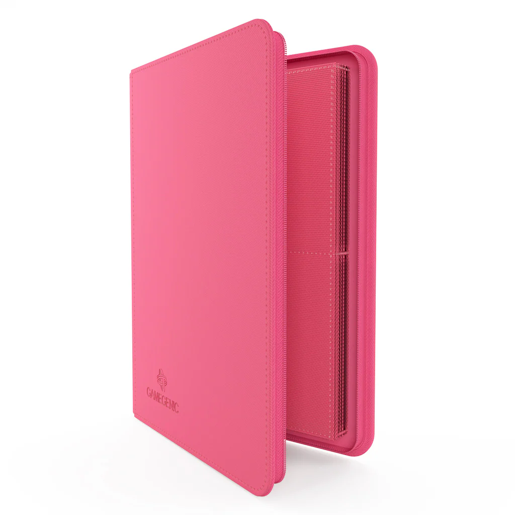 GAMEGENIC ZIP-UP ALBUM 8-POCKET PINK