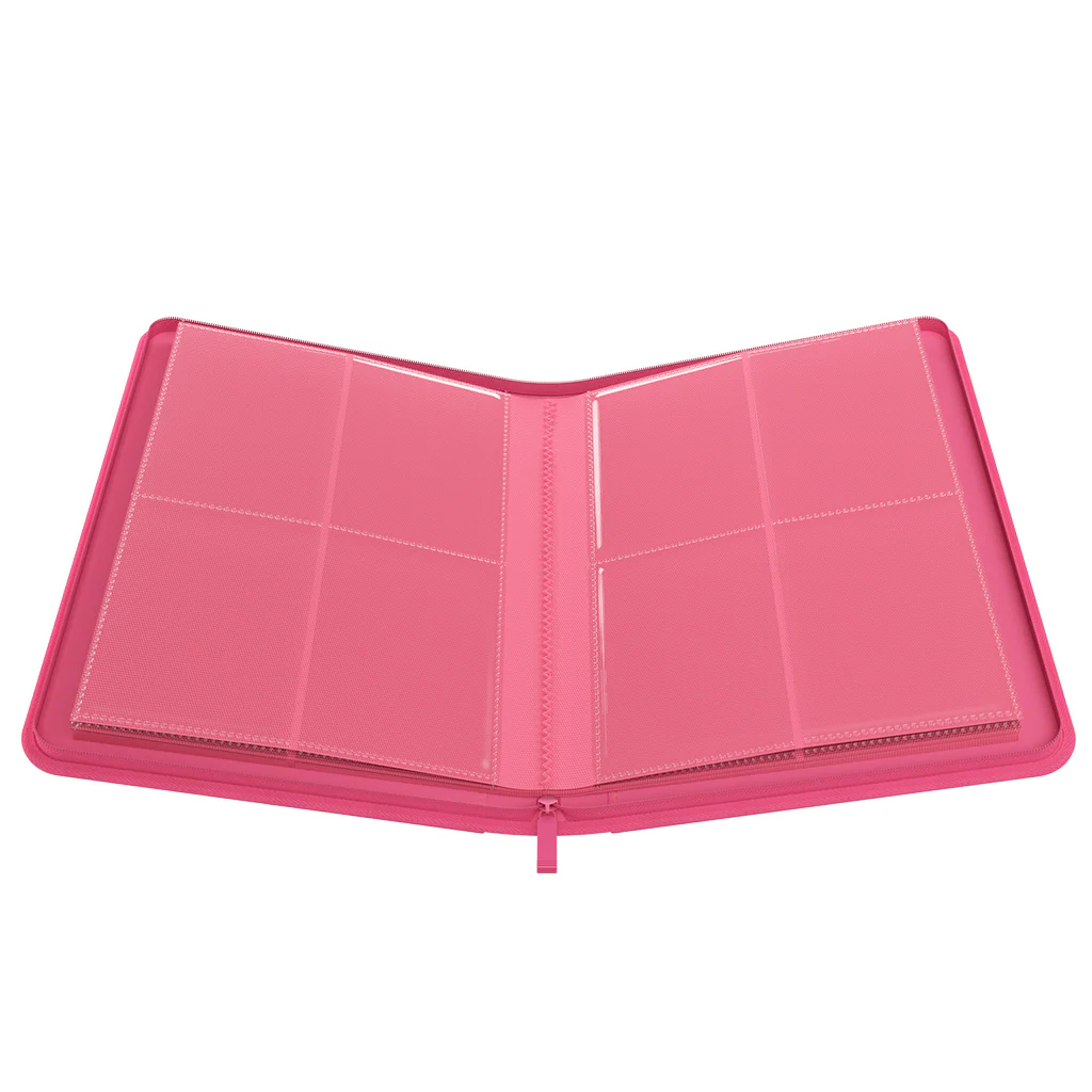 GAMEGENIC ZIP-UP ALBUM 8-POCKET PINK - Image 2