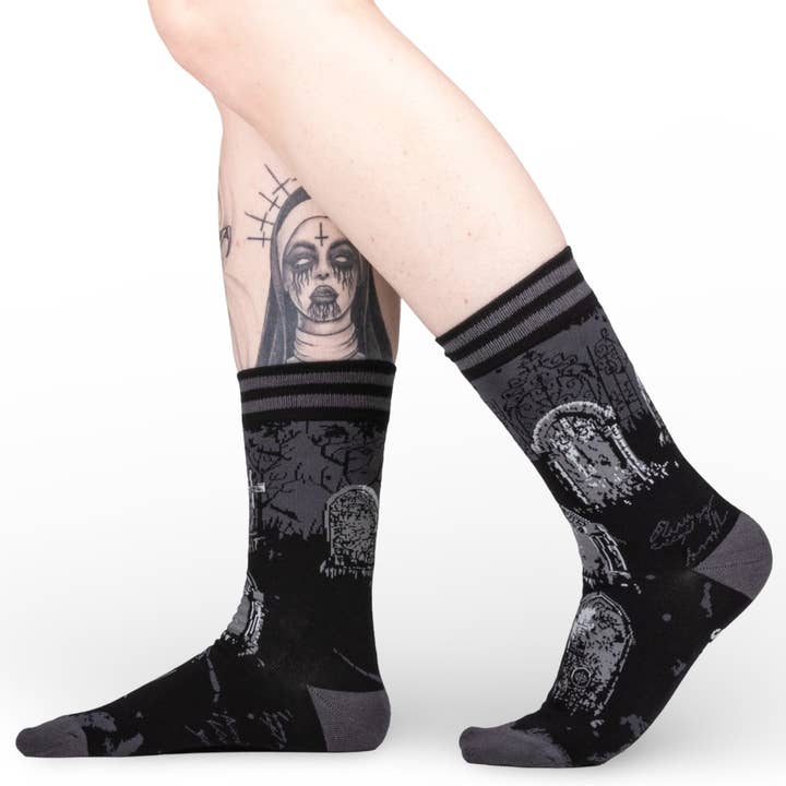 GARDEN OF THE DEAD CREW SOCKS BY FOOTCLOTHES - Image 3