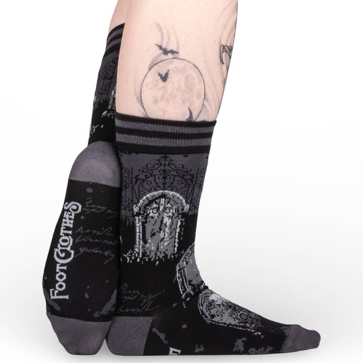 GARDEN OF THE DEAD CREW SOCKS BY FOOTCLOTHES - Image 4