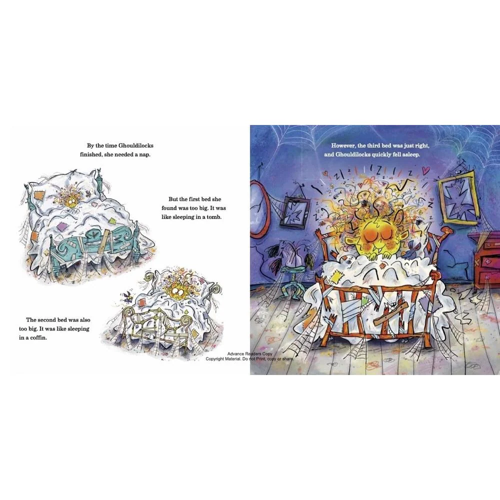 GHOULDILOCKS AND THE THREE GHOSTS BY ANNIE SULLIVAN AND ILLUSTRATED J. BECKER - Image 3