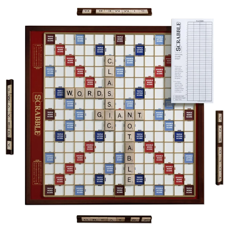 GIANT SCRABBLE DELUXE EDITION