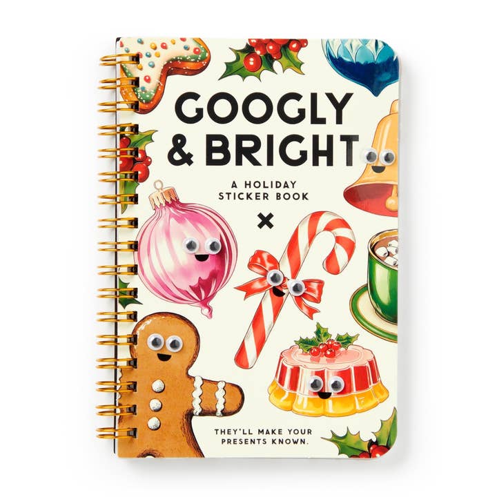 GOOGLY AND BRIGHT HOLIDAY STICKER BOOK