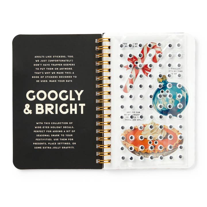 GOOGLY AND BRIGHT HOLIDAY STICKER BOOK - Image 2