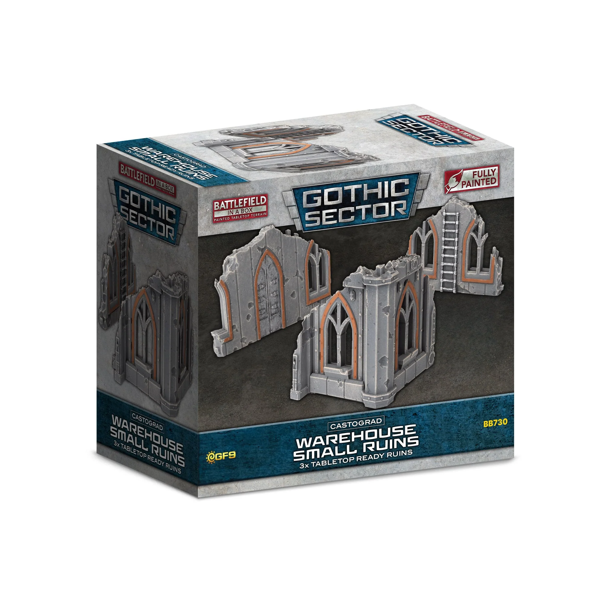 GOTHIC SECTOR CASTOGRAD: WAREHOUSE SMALL RUINS