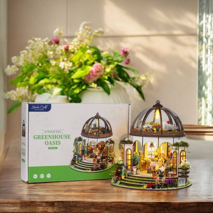 GREENHOUSE OASIS: DIY MINIATURE HOUSE KIT - Image 2
