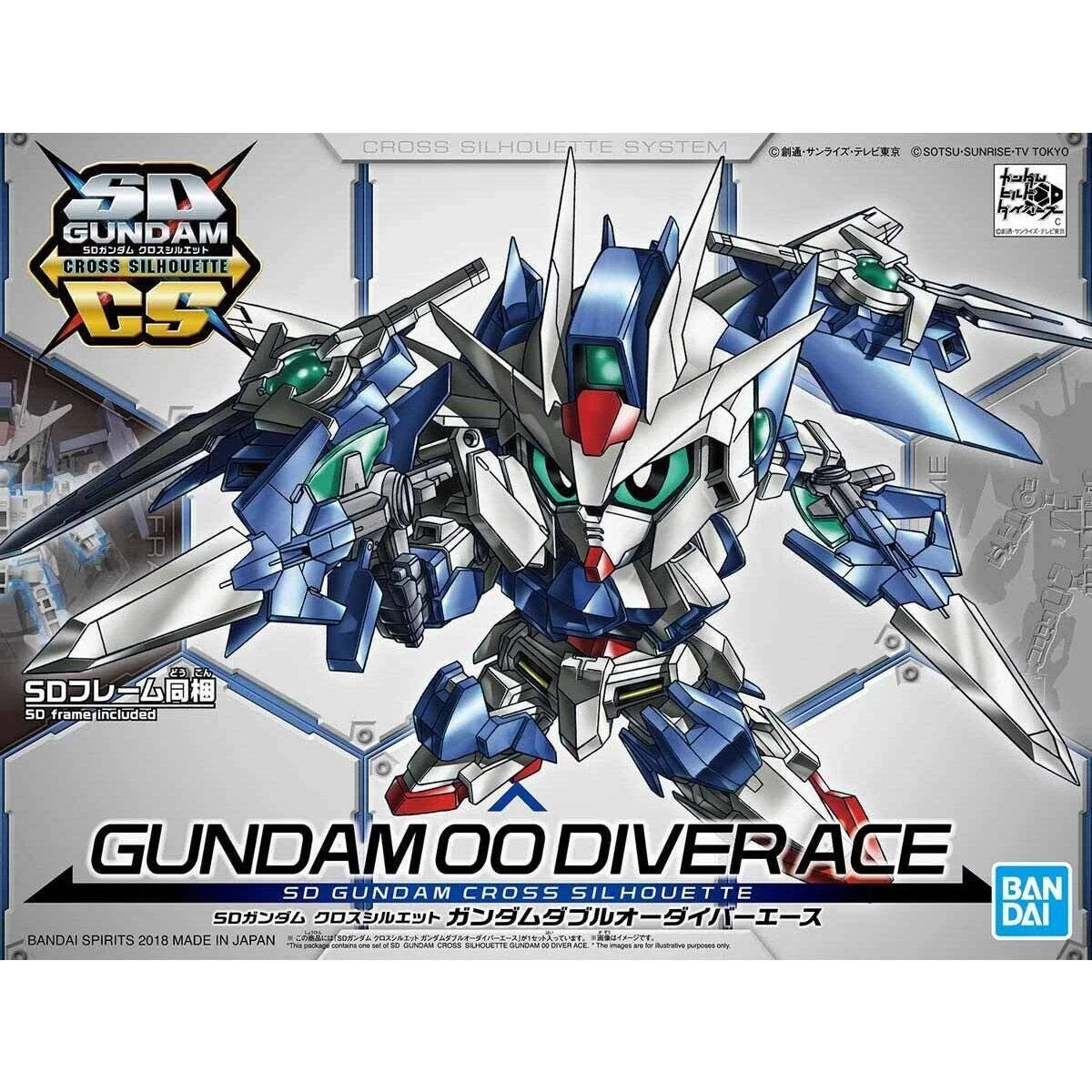 GUNDAM 00 DIVER ACE CROSS SILHOUETTE