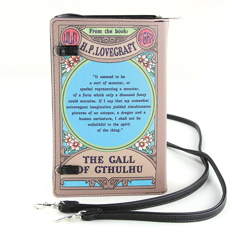 H.P. LOVECRAFT CALL OF CTHULHU BOOK PURSE - Image 3