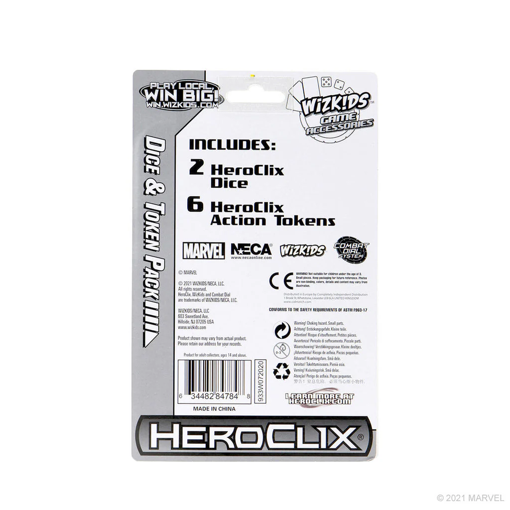 HEROCLIX FANTASTIC FOUR FUTURE FOUNDATION DICE AND TOKEN PACK - Image 2