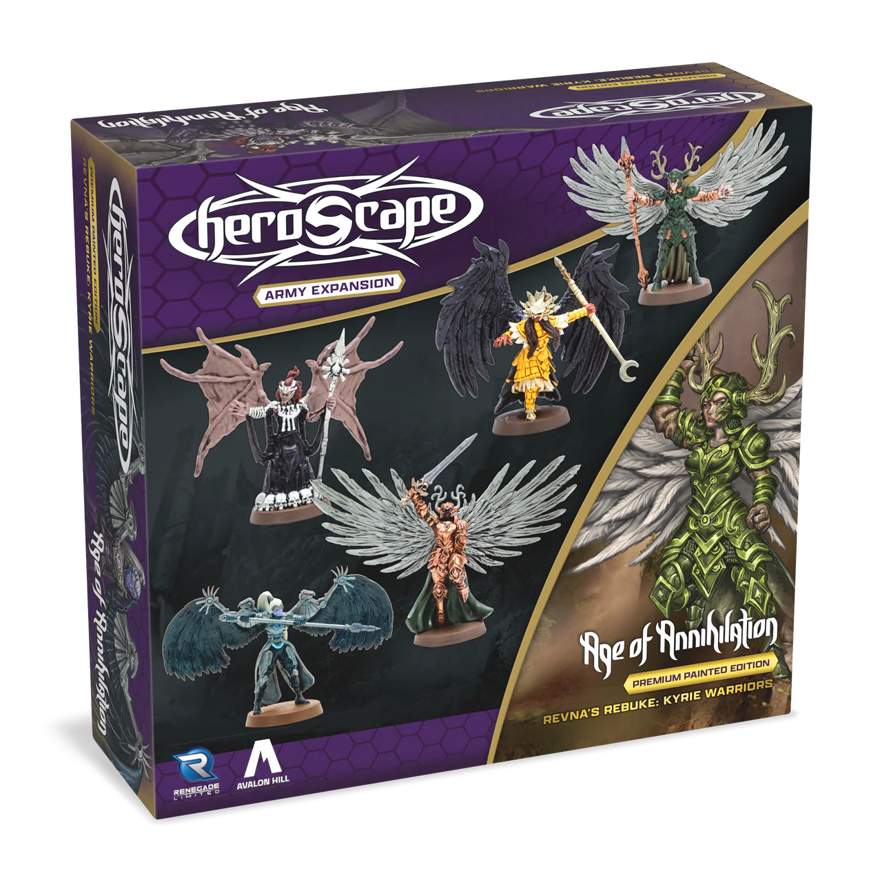 HEROSCAPE REVNA'S REBUKE: KYRIE WARRIORS ARMY EXPANSION PREMIUM PAINTED EDITION