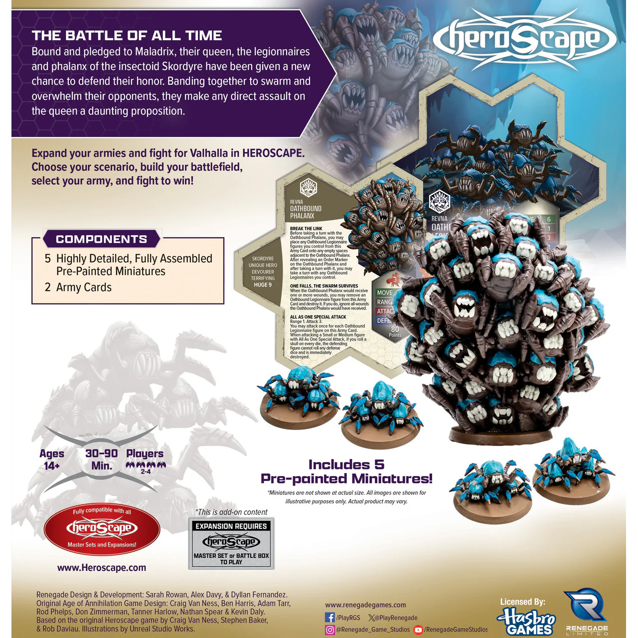 HEROSCAPE RISING TIDE - OATHBOUND PHALANX & OATHBOUND LEGIONNAIRES PREMIUM PAINTED EDITION - Image 2