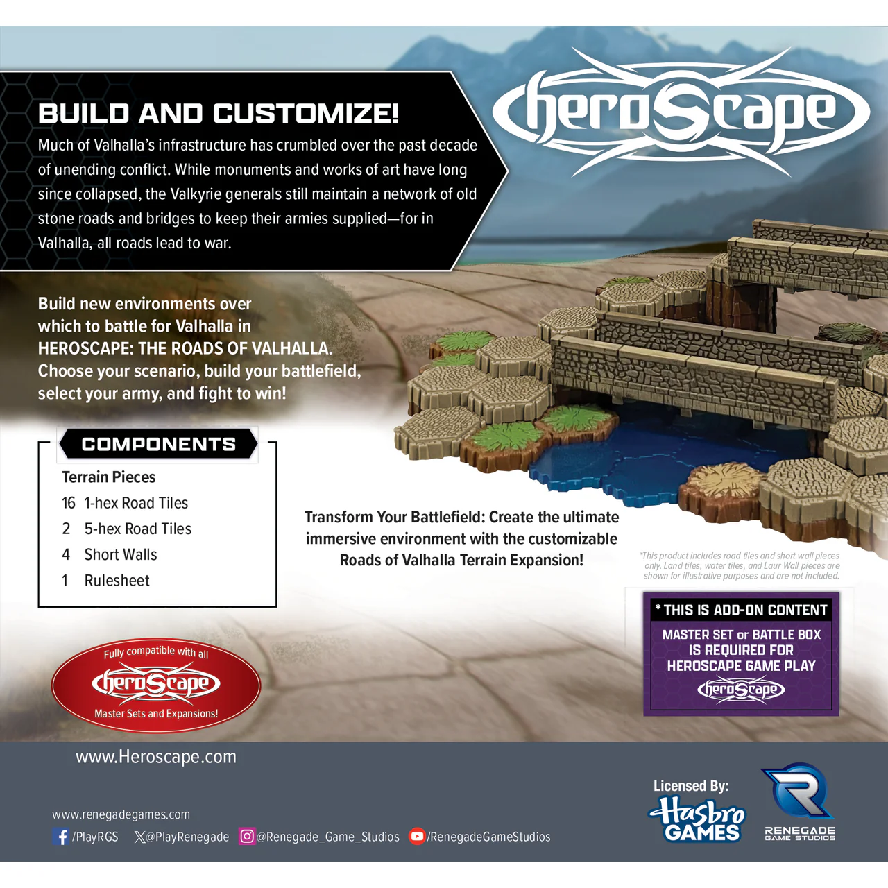 HEROSCAPE ROADS OF VALHALLA TERRAIN EXPANSION - Image 2