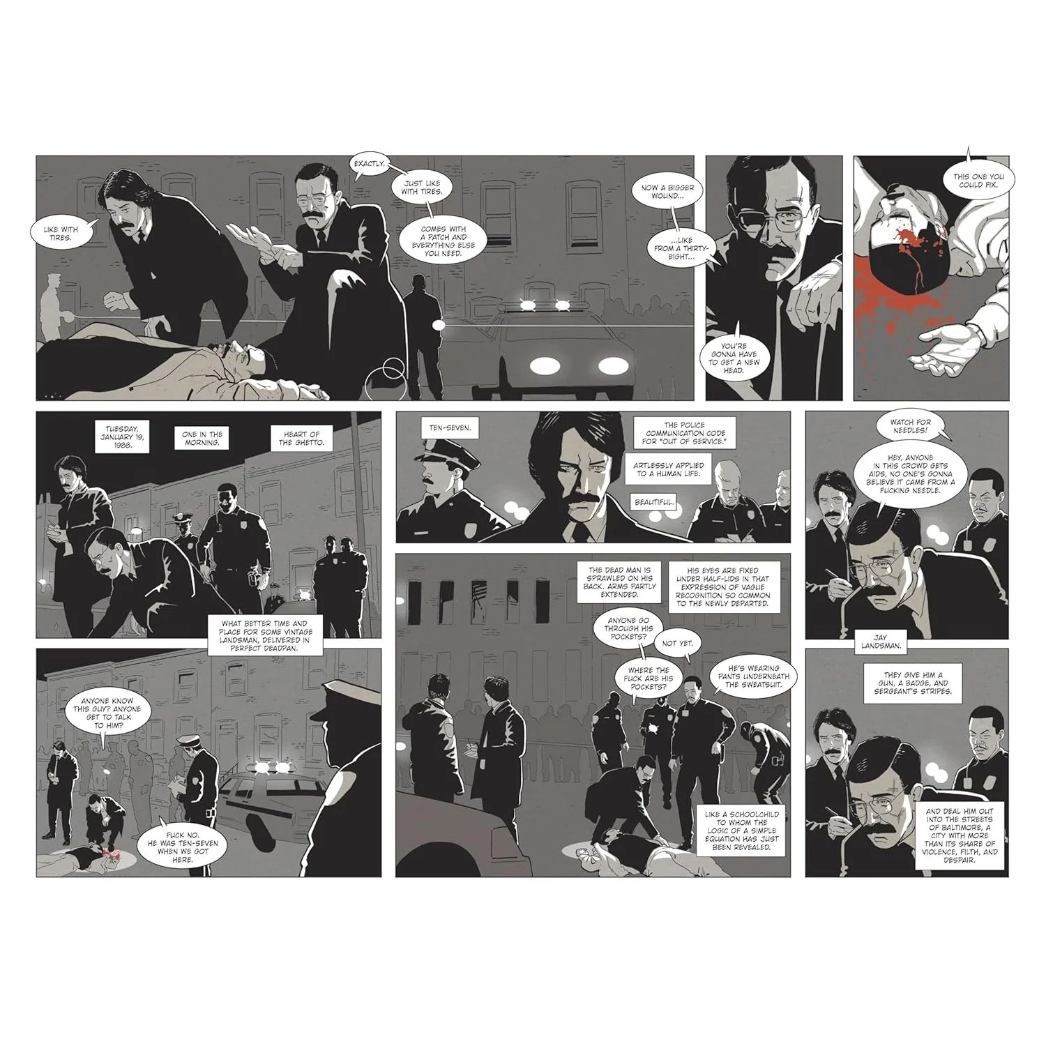 HOMICIDE: THE GRAPHIC NOVEL BASED ON THE BOOK BY DAVID SIMON - Image 2