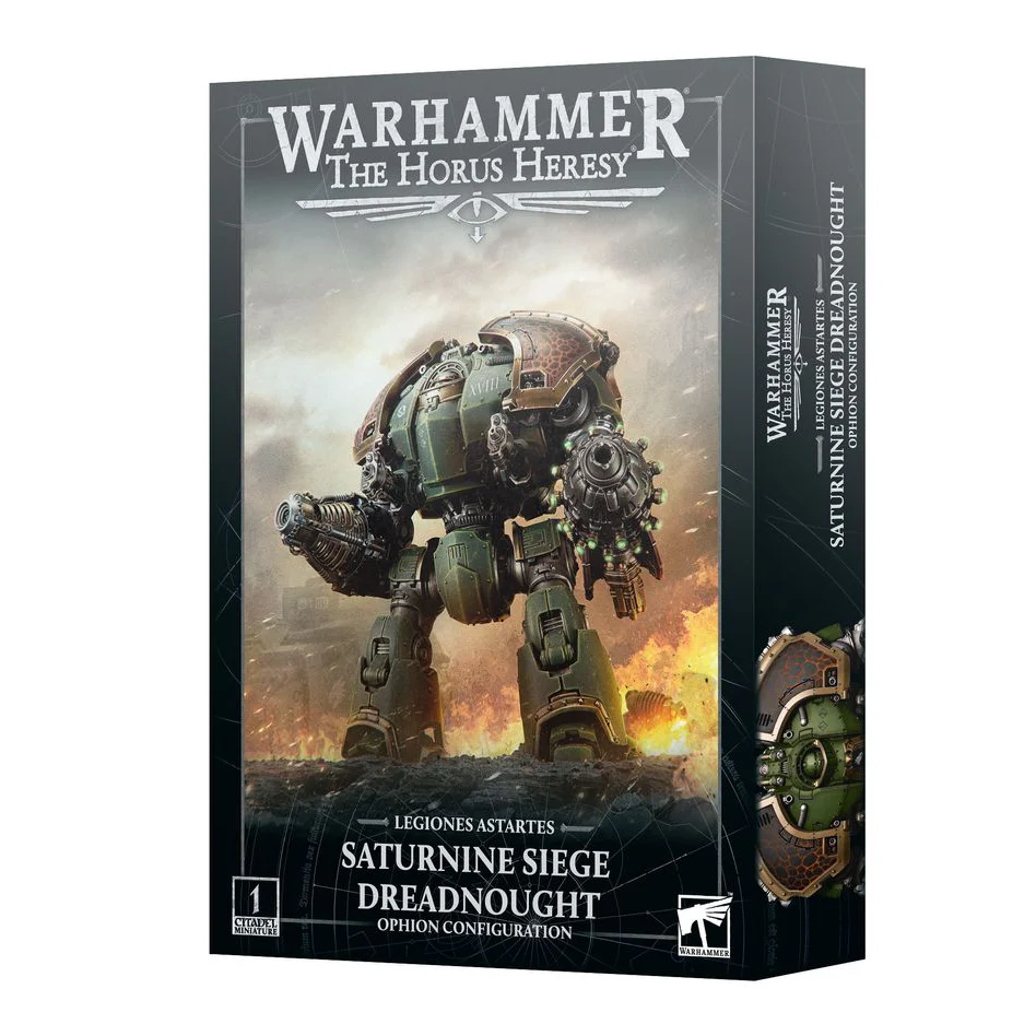 HORUS HERESY LEGIONES ASTARTES SATURNINE DREADNOUGHT OPHION PATTERN