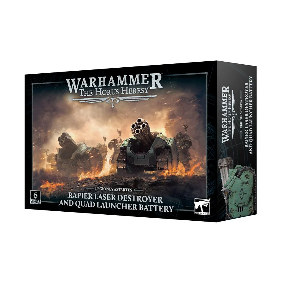 HORUS HERESY RAPIER LASER DESTROYER & QUAD LAUNCHER BATTERY