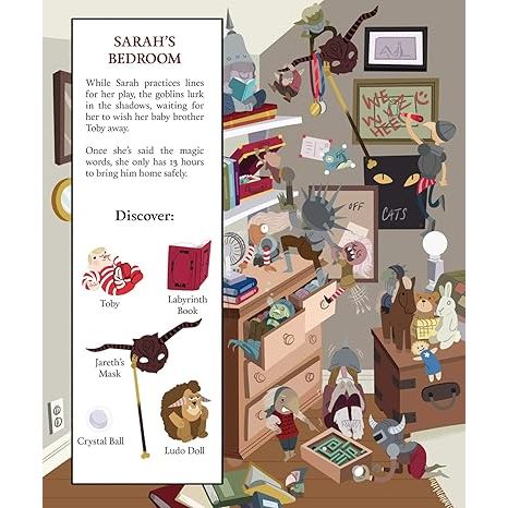 JIM HENSON'S LABYRINTH: A DISCOVERY ADVENTURE BOOK - Image 3