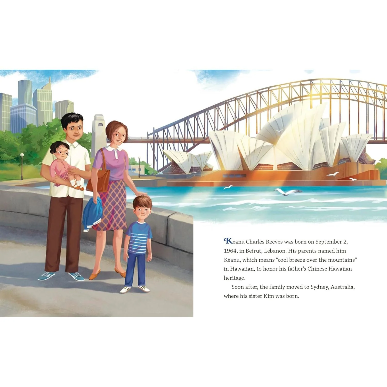 KEANU REEVES- A LITTLE GOLDEN BOOK BIOGRAPHY - Image 2