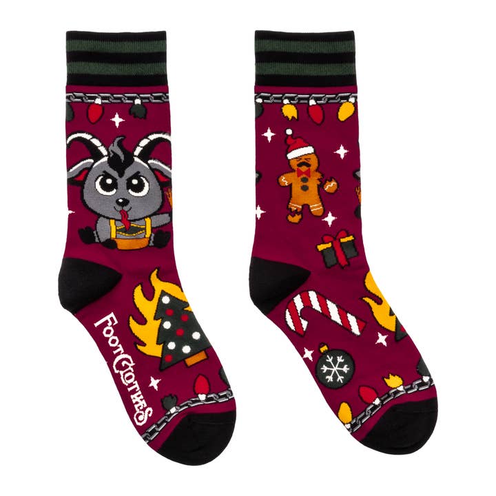 KWAMPUS CREW SOCKS BY FOOTCLOTHES