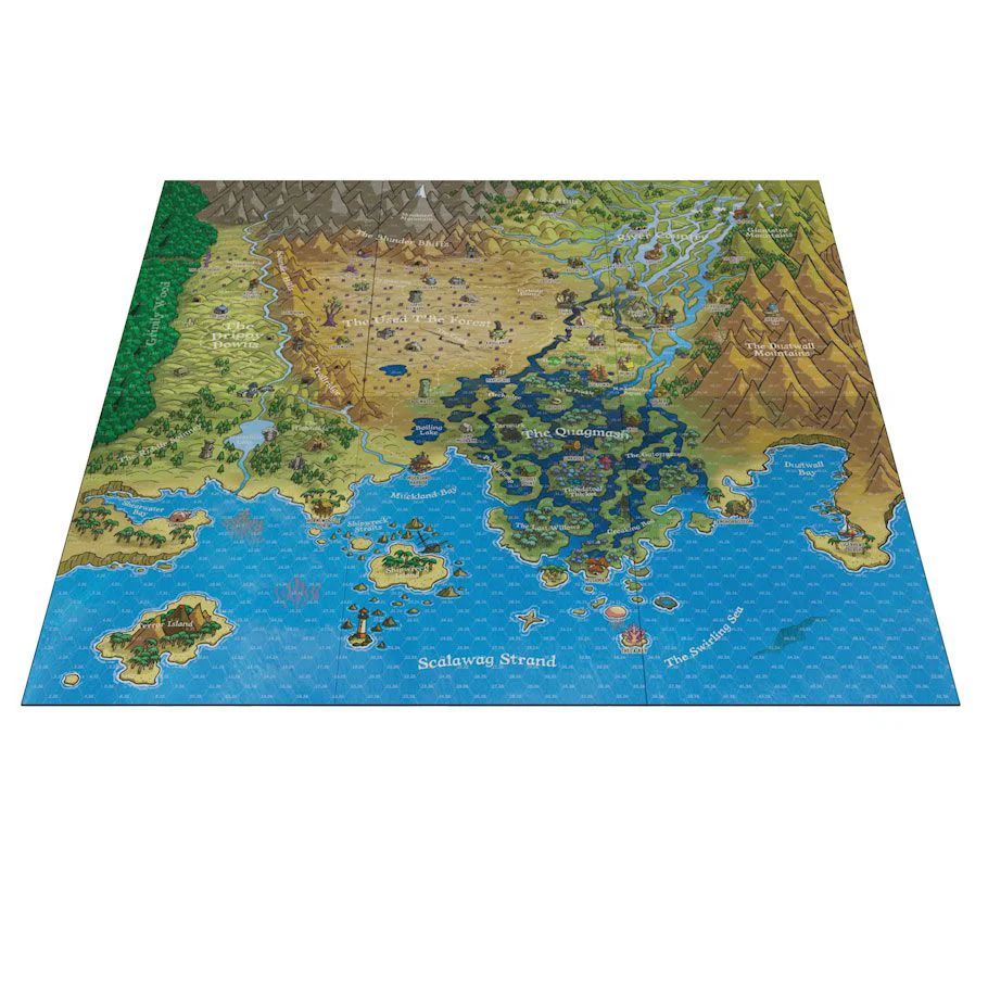LAND OF EEM: MUCKLANDS POSTER MAP