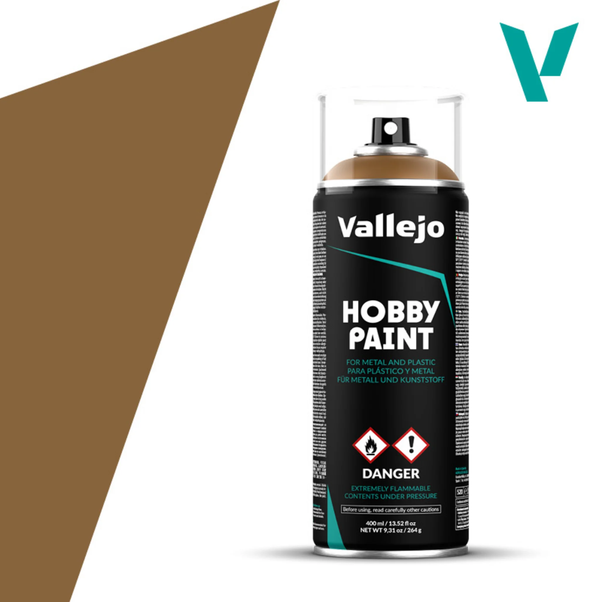 LEATHER BROWN SPRAY PRIMER