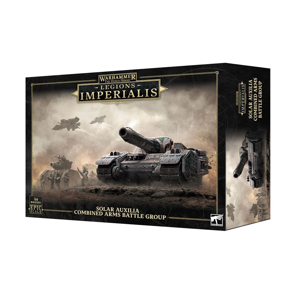 LEGIONS IMPERIALIS SOLAR AUXILIA COMBINED ARMS BATTLE GROUP