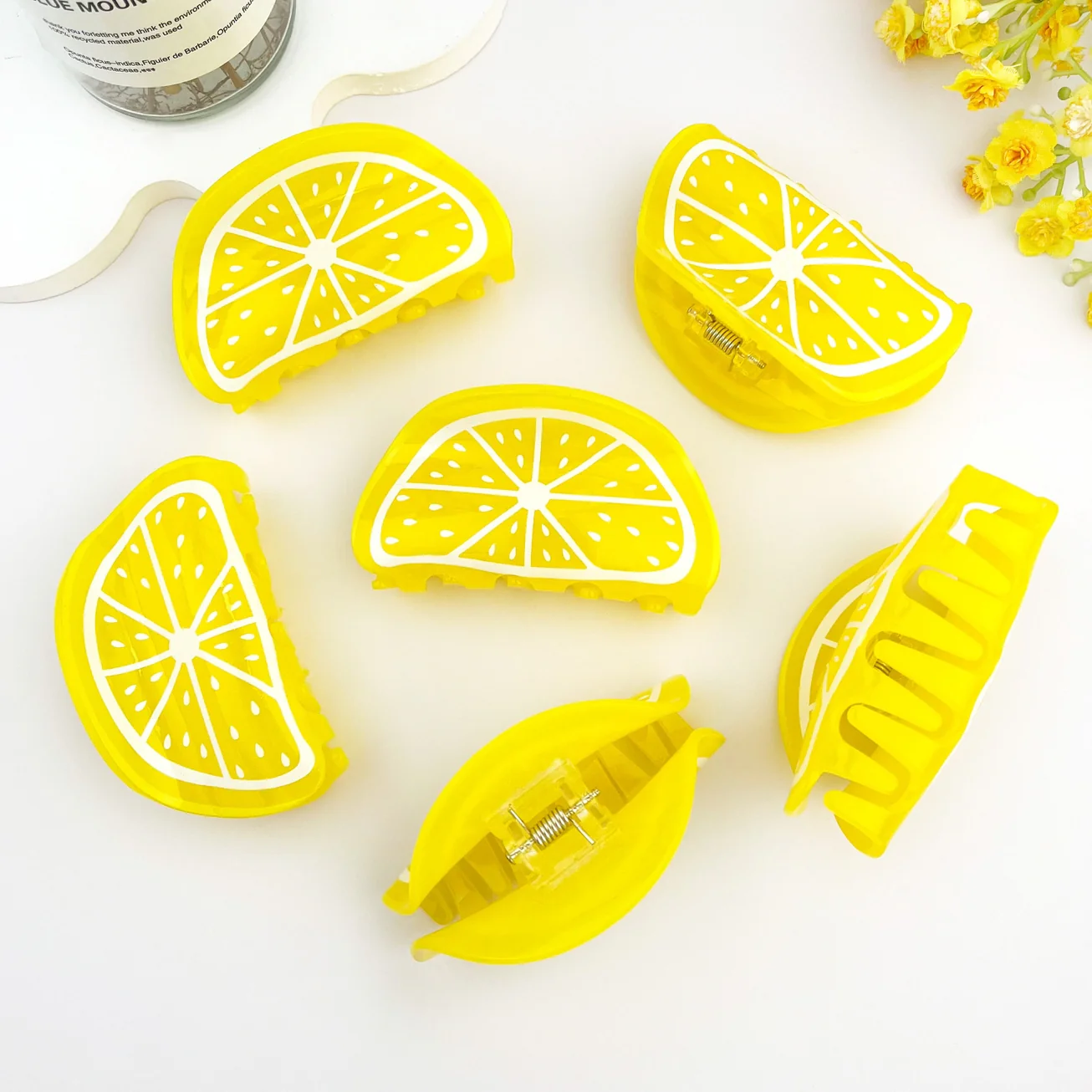 LEMON HAIR CLAW CLIP - Image 2