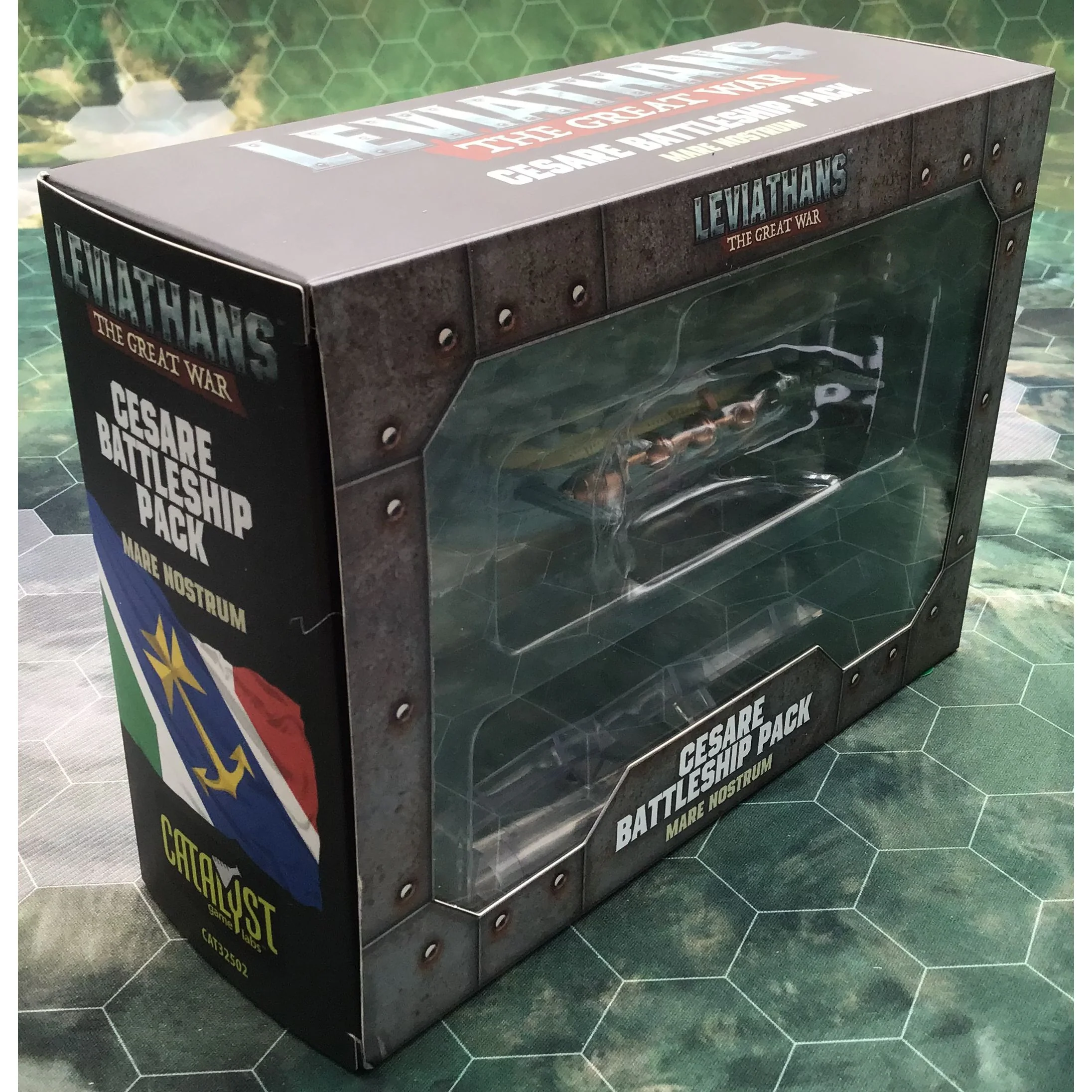 LEVIATHANS: CESARE BATTLESHIP PACK (ITALIAN)