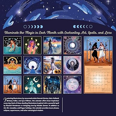 LLEWELLYN'S 2026 MAGICAL MOON WALL CALENDAR - Image 2