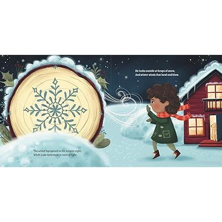 LUKE AND THE LONGEST NIGHT: A WHEEL OF THE YEAR BOOK BY KATHLEEN CONVERSE - Image 2