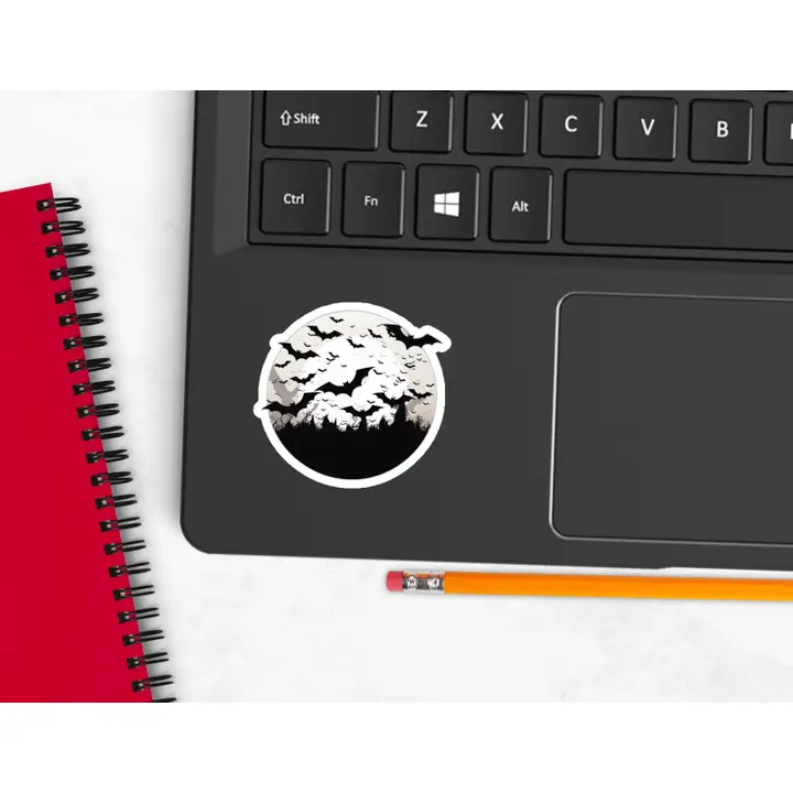 LUNAR BATS STICKER - Image 2