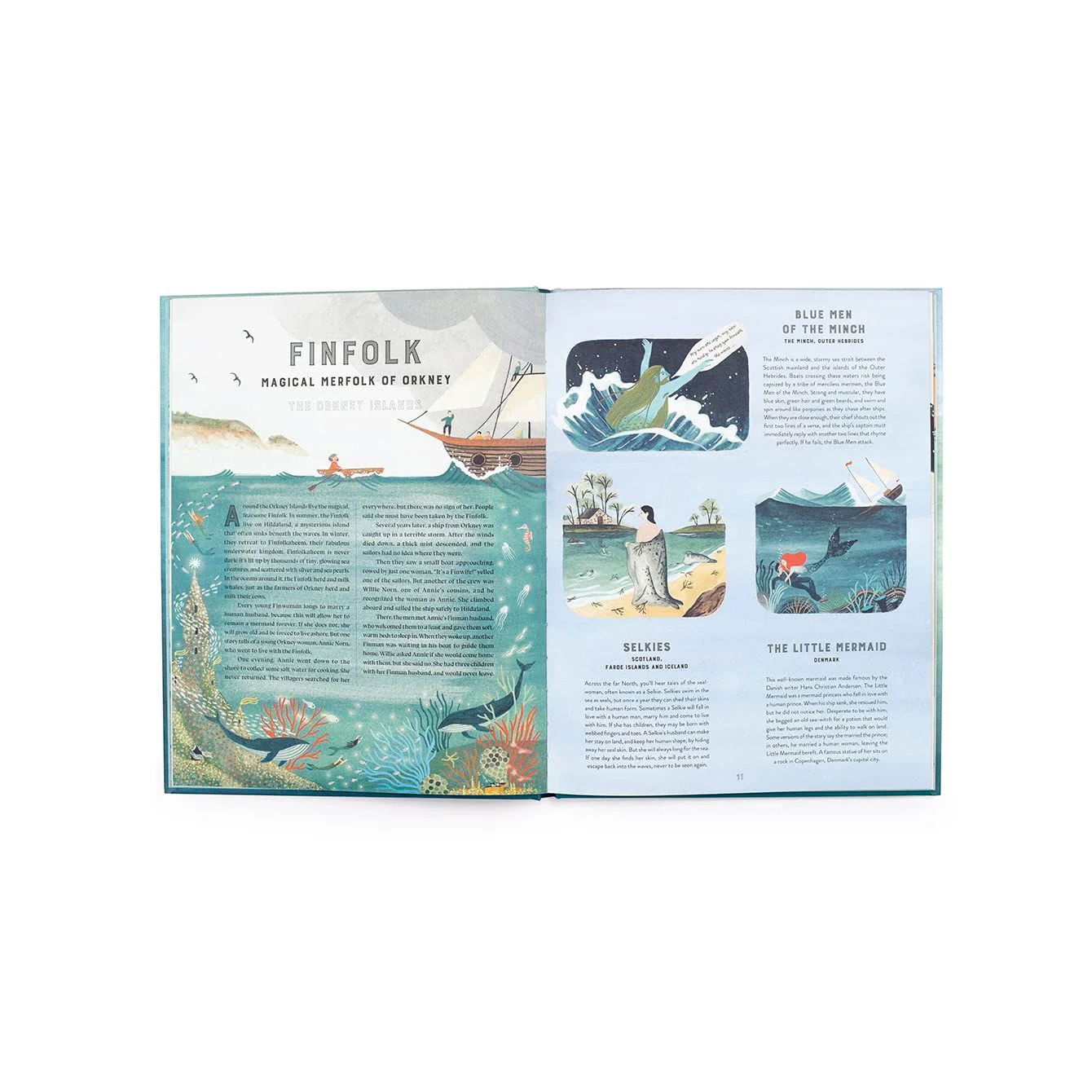 MERMAID ATLAS: MERFOLK OF THE WORLD BY ANNA CLAYBOURNE AND MIREN ASIAIN LORA - Image 4